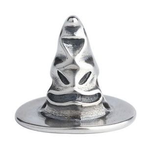 100% 925 Silver Witch, Wizard Talking Hat Charm
